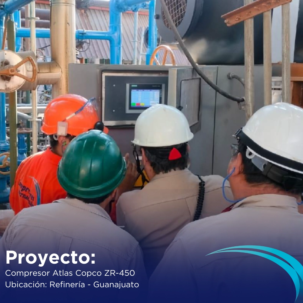 capacitacion compresores int - atlas copco - refineria
